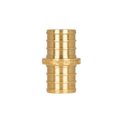 Sioux Chief 645XG43 1-Piece Reducing Insert Coupling, 1 x 3/4 in, F1807 Crimp, Brass