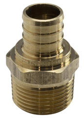 Sioux Chief 646XG3 MetalHead 3/4 in. Brass PEX Crimp x 3/4 in. MPT Adapter