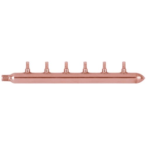 Sioux Chief 672X0590 PowerPEX BranchMaster Manifold, 5 1/2 in Outlet, Copper