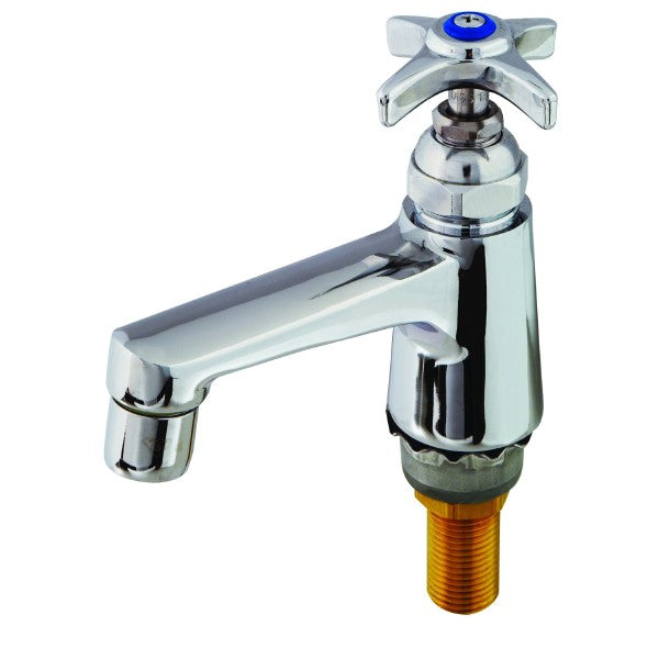 T&S Brass B-0710 Sill Manual Faucet, 2.2 GPM, 1/2 in NPS Male Shank