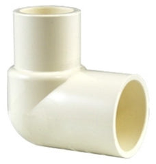 Westlake Pipe & Fittings 4109-010 Street 90 Deg Elbow 1 In CTS Spigot x CTS Slip CPVC