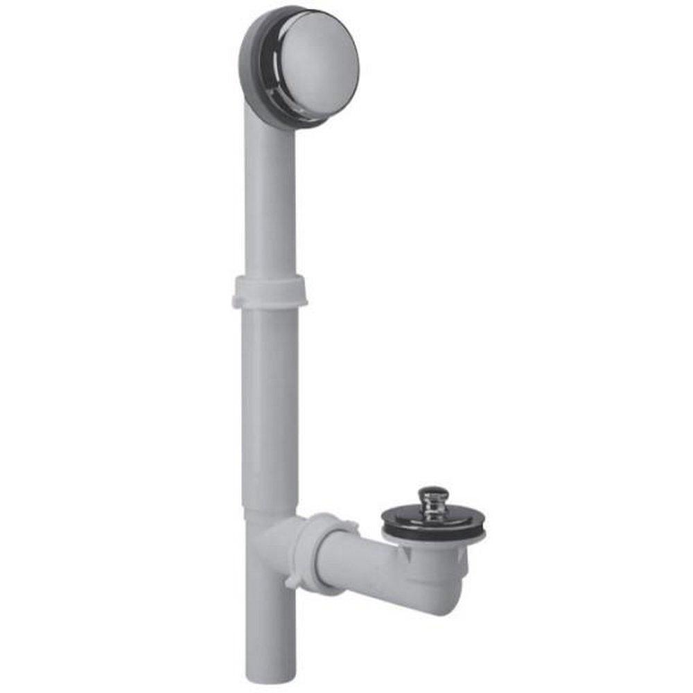 Watco 902-LTRI-PVC-CP Innovator 900 Series Plastic Lift & Turn Drain in Chrome Plated