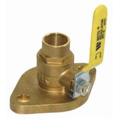 Watts 0068095 Series IPF 3/4 in. Solder Brass Isolation Pump Flange with Buna-N O-Ring and PTFE Seat