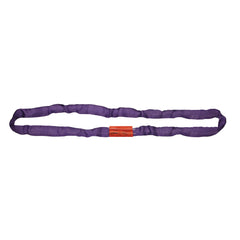 Lift-All EN30X3 Tuflex Endless Round Sling, 3 ft L, 2600 lb, Polyester, Purple