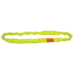 Lift-All EN90X20 Endless Tuflex Sling, 20 ft Length, 8400 lb, Polyester, Yellow