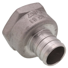 Boshart SSPEX-FA07 3/4 PEX x 3/4 NPT Stainless Steel Female Adapter