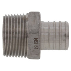 Boshart SSPEX-MA10 1 PEX x 1 NPT Stainless Steel Male Adapter