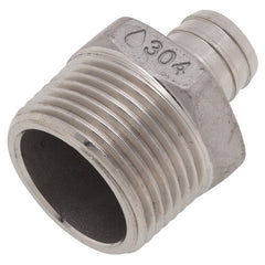 Boshart SSPEX-MA0710 3/4 PEX x 1 NPT Stainless Steel Male Adapter