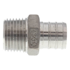 Boshart SSPEX-MA0705 3/4 PEX x 1/2 MPT Stainless Steel Male Adapter