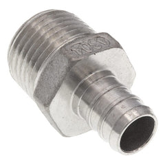 Boshart SSPEX-MA05 1/2 PEX x 1/2 NPT Stainless Steel Male Adapter