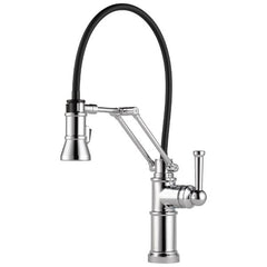 Brizo 63225LF-PC Artesso Single Handle Pull Down Kitchen Faucet in Chrome