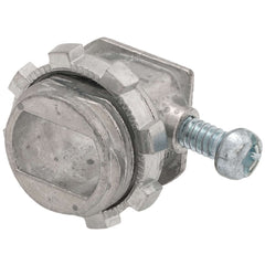 Southwire 130TZ Flexible Conduit Connector, 3/8 In Trade, Die-Cast Zinc