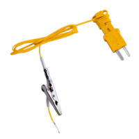 Fieldpiece ATA1 Thermocouple Type K with Alligator Clip