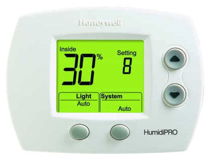 Honeywell H6062A1000/U HumidiPRO Digital Humidity Controller 24VAC 4-1/2 x 1-5/16 x 3-7/16