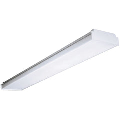 Hubbell Lighting AWN2-217-EU Instant Start Low Profile Wraparound Fixture,  (2) Fluorescent Lamp, 120 to 277 VAC