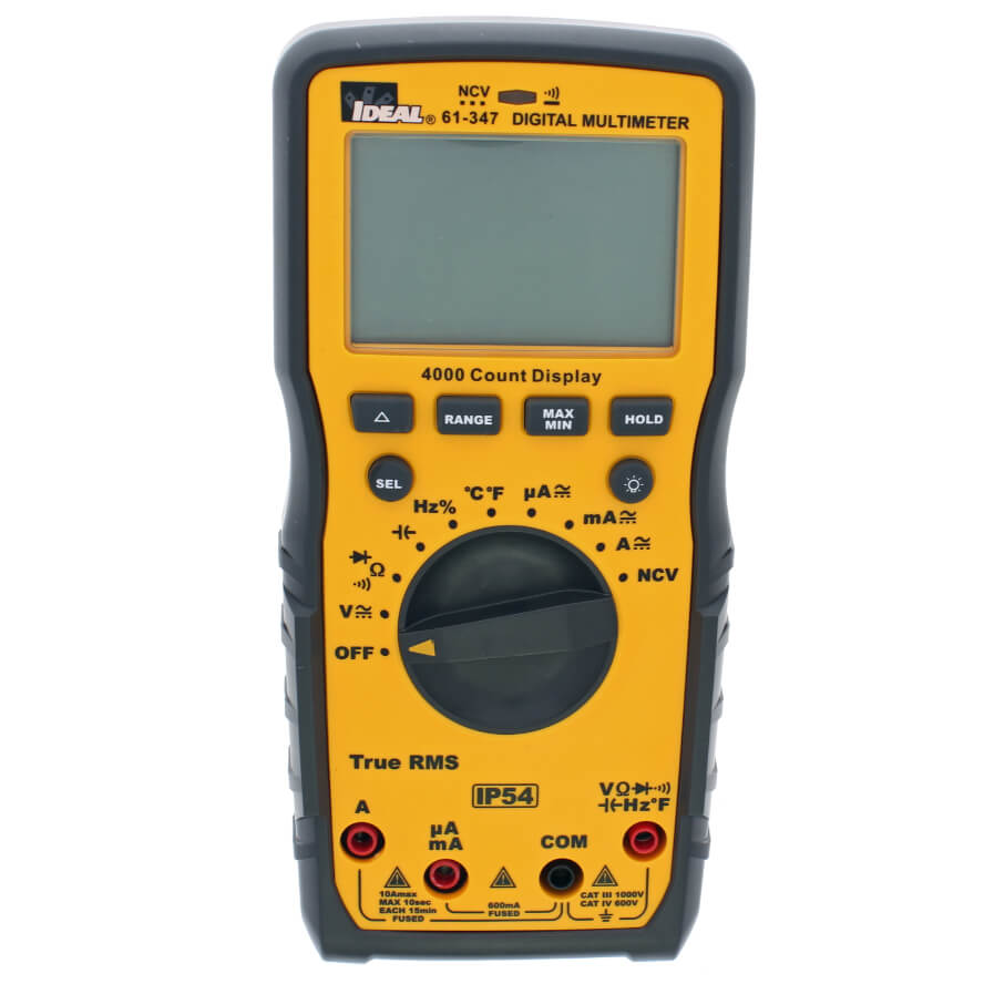 Ideal 61-357 1000V AC/DC Multimeter w/ Bar Graph