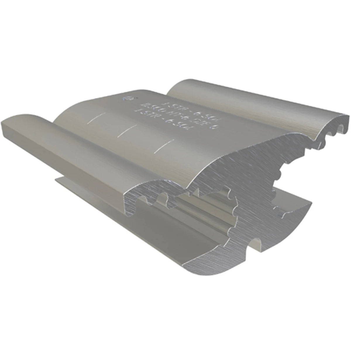 ILSCO HT-6 Aluminum Compression Tap Connector, Dual Rated, Main Conductor Range 1 Str - 6 Str and 1 Sol - 6 Sol, Tap Range 1 Sol - 6 Sol and 1 Str - 6 Str