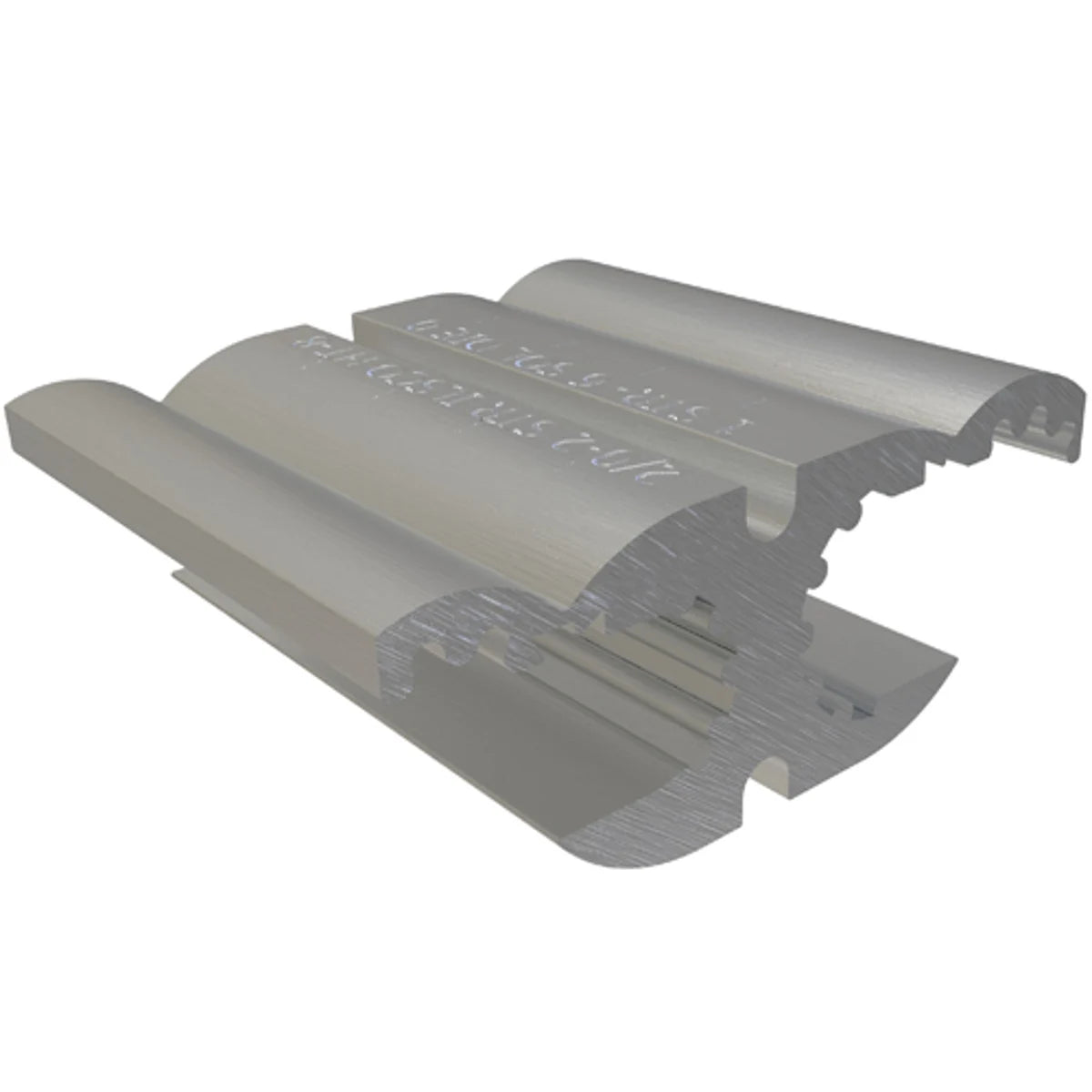 ILSCO HT-8 Aluminum Compression Tap Connector, Dual Rated, Main Conductor Range 2/0 Str - 2 Str and 3/0 Sol - 1 Sol, Tap Range 1/0 Sol - 6 Sol and 1 Str - 6 Str