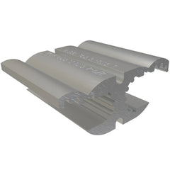 ILSCO HT-8 Aluminum Compression Tap Connector, Dual Rated, Main Conductor Range 2/0 Str - 2 Str and 3/0 Sol - 1 Sol, Tap Range 1/0 Sol - 6 Sol and 1 Str - 6 Str