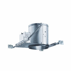 Juno IC23 W 6 inch No Socket Plate New Construction IC Housing with Push-In Electrical Connectors