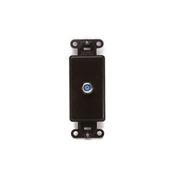 Leviton 40681-B Decora Insert F-Connector Brown