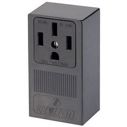 Leviton 55050 50 Amp 125/250 Volt NEMA 14-50R 3P 4W Surface Mounting Receptacle