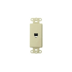 Leviton 40649-I Decora Insert, 6P4C Ivory