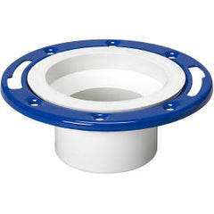 Mueller 05229 Streamline Adjustable Closet Flange 4 in SCH 40/STD PVC