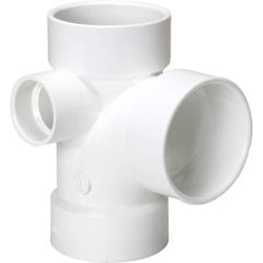 Mueller 05782 Streamline Sanitary Tee 3 in SCH 40/STD PVC