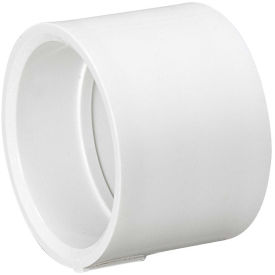 Mueller 06143 Pipe Coupling, 6 in, Hub, SCH 40/STD, PVC