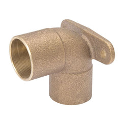 Mueller A02508NL Streamline Drop-Ear 90 deg Elbow, 1/2 in, C x C, Bronze