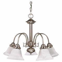 SATCO 60/181 NUVO by SATCO Ballerina Transitional Chandelier 120 VAC 5 Incandescent Lamp