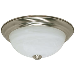 SATCO 60/197 2 Light 11 In Flush Mount 120 VAC