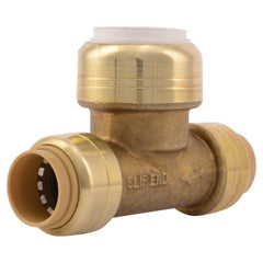 SharkBite UIP363 1/2 in CTS x PVC Brass Straight Transition Fitting