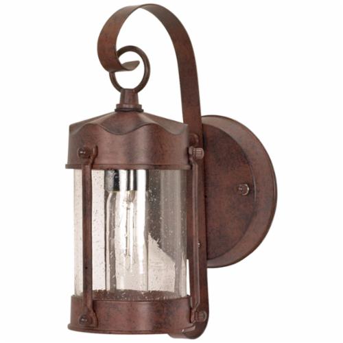 SATCO 60-634 NUVO by SATCO Signature Collection Piper Lantern Small Utility Outdoor Light 1 A19 Incandescent Lamp 120 VAC