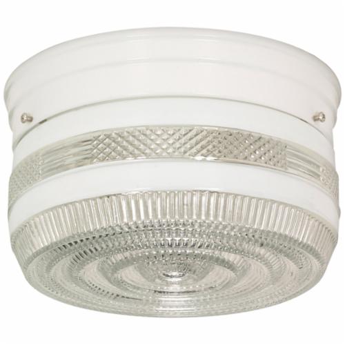 SATCO 77/098 NUVO by SATCO Flush Mount Lighting 120 VAC 2 A19 Incandescent Lamp