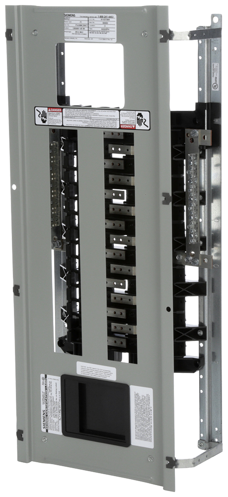 Siemens P1A30MC250CT 120/240 Volt 250 Amp 1-Phase 3-Wire Copper Bus Convertible Main Panelboard Interior