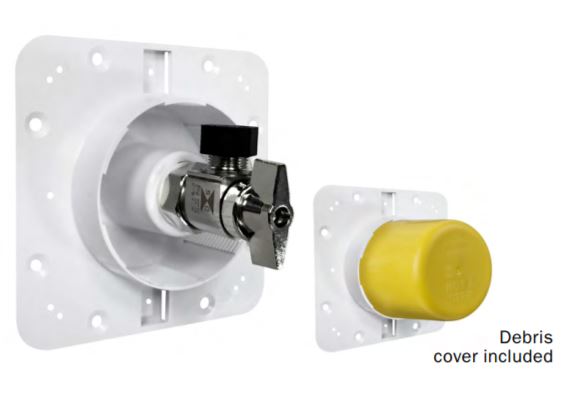 Sioux Chief 699-A1-PR OmegaPlate Single Valve Supply Access Plate