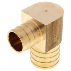 Sioux Chief 642XG43 Directional Elbow, 1 x 3/4 in, F1807 Crimp, Brass