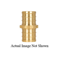 Sioux Chief 645XG1 1-Piece Coupling, 3/8 in, F1807 PowerPEX Crimp, Brass