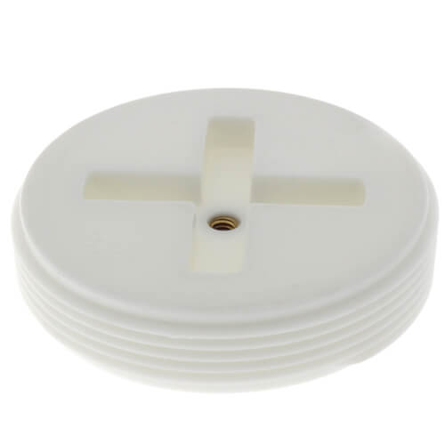 Sioux Chief 878-35 Slotted Countersunk Cleanout Flush Plug With Insert