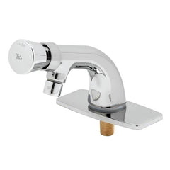 T&S Brass B-0805-VR Self-Closing Slow Manual Metering Faucet 2.2 gpm 4 in