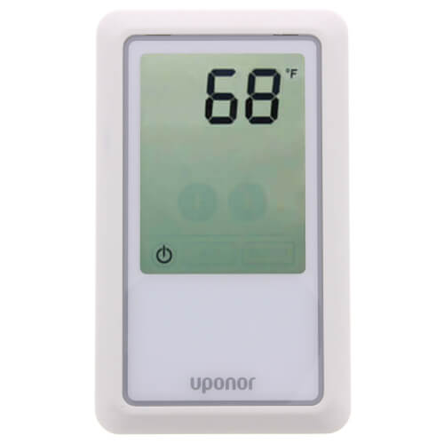 Uponor A3100101 Heat-Only Thermostat With Touchscreen