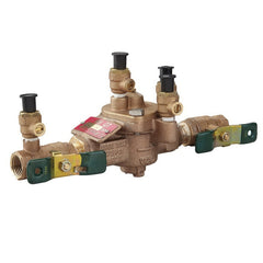 Watts 0391002 LF009, LF009-QT Reduced Pressure Zone Assembly, 1/2 in Nominal, NPT End Style, Quarter-Turn Ball Valve