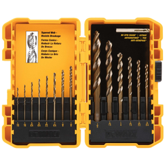 DeWalt DW1169 Drill Bit Set Pilot Point 14 Pieces