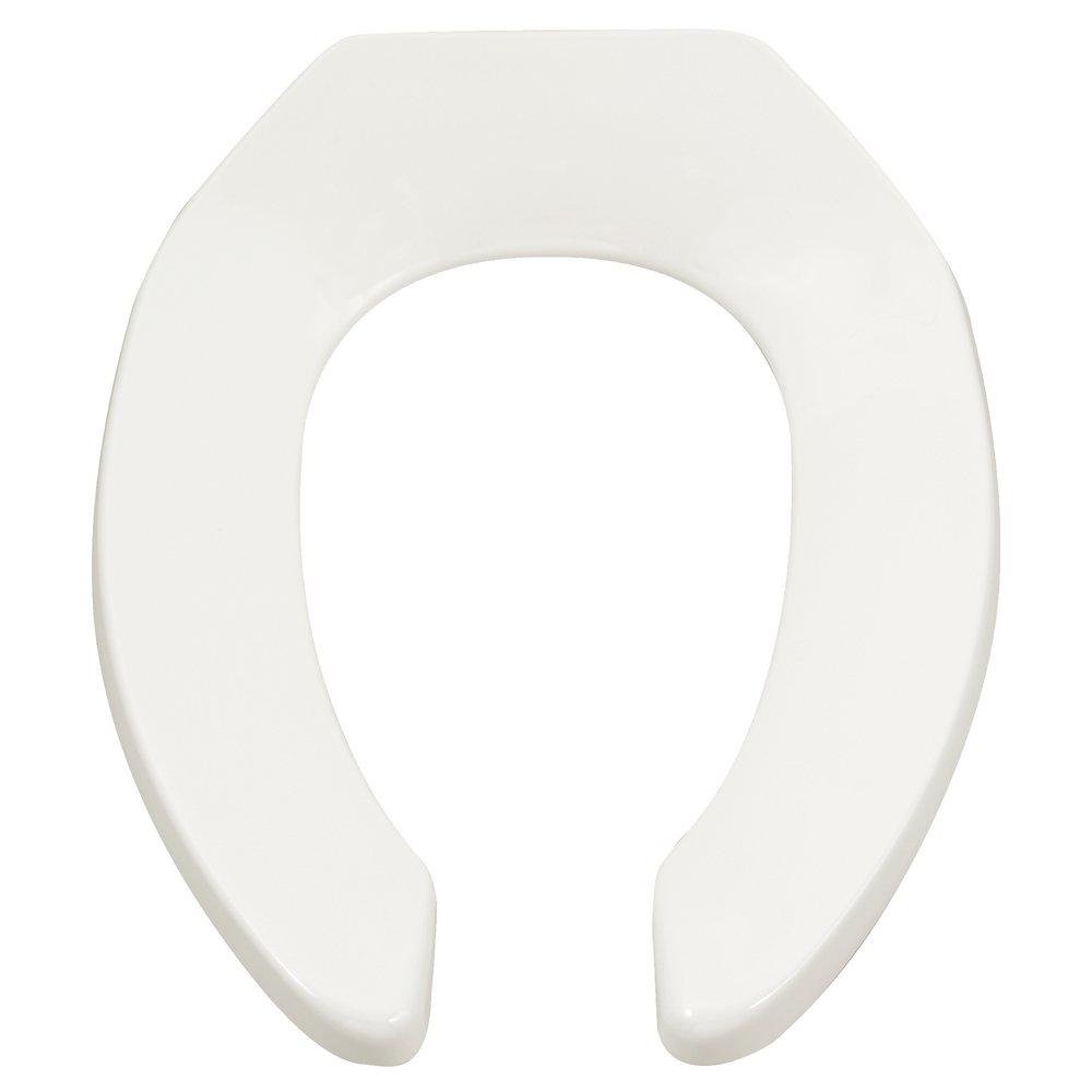 American Standard 5901100SS.020 Elongated Open Front Toilet Seat in White