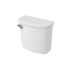 American Standard 4385A137.020 Vormax 1.28 gpf Two Piece Toilet Tank with Left-Hand Trip Lever in White