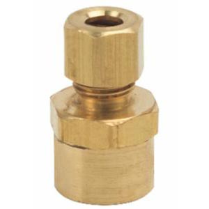 BrassCraft 66-4-4X Tube Adapter, 1/4 in, Compression x FNPT