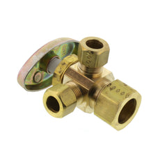 BrassCraft CR1901LRXR1 Multi-Turn Lead-Free Brass Dual Outlet Angle Stop Valve