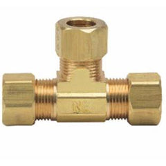 BrassCraft 64-6X 64 Series Tee, 3/8 in, Compression, Brass